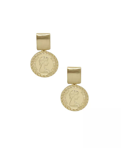 MINI COIN EARRINGS