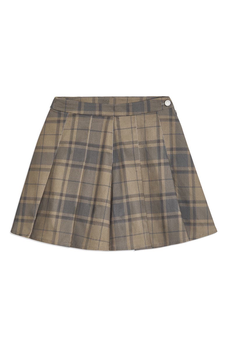 HIGH RISE PLEATED SKIRT