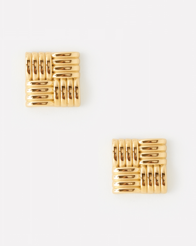 SQUARE STUD EARRING