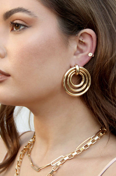 LAYERED EARRINGS