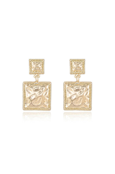 SQUARE DANGLE EARRINGS