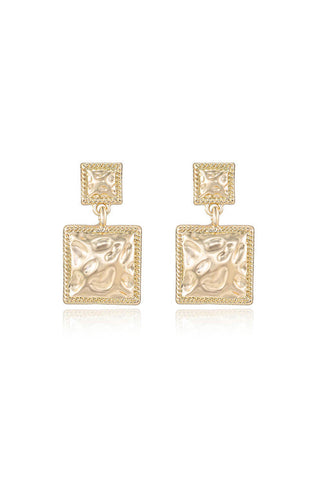 SQUARE DANGLE EARRINGS