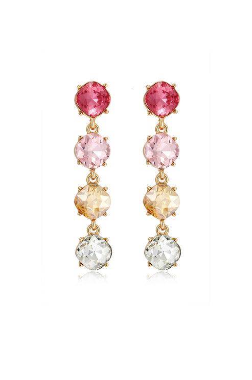 FOUR PINK EARRINGS