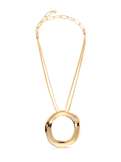 OPEN CIRCLE NECKLACE