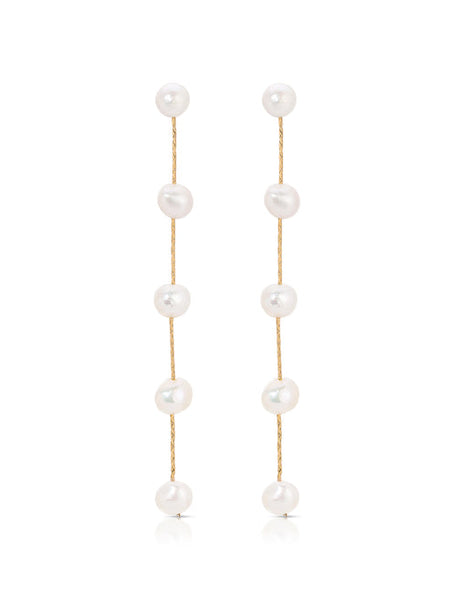 DRIPPING PEARL EARRINGS