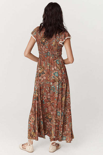 MOJAVE SHIRRED GOWN