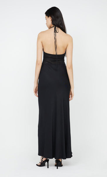 AKARI HALTER DRESS